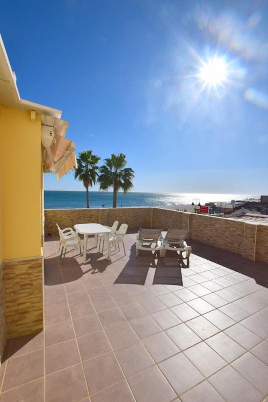 Apartmán Carihuela 1ª Linea De Playa Torremolinos Exteriér fotografie