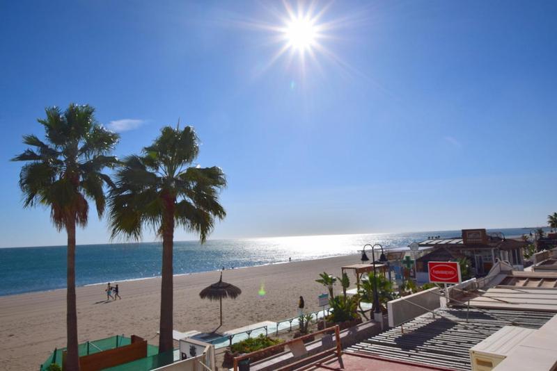 Apartmán Carihuela 1ª Linea De Playa Torremolinos Exteriér fotografie
